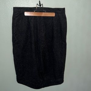 Vintage Max Mara grey wool skirt